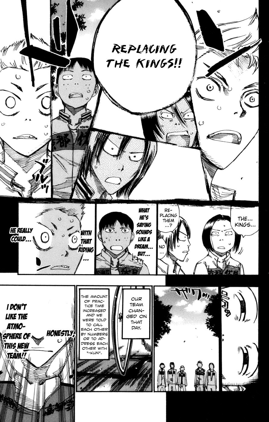 Yowamushi Pedal chapter 135 page 15