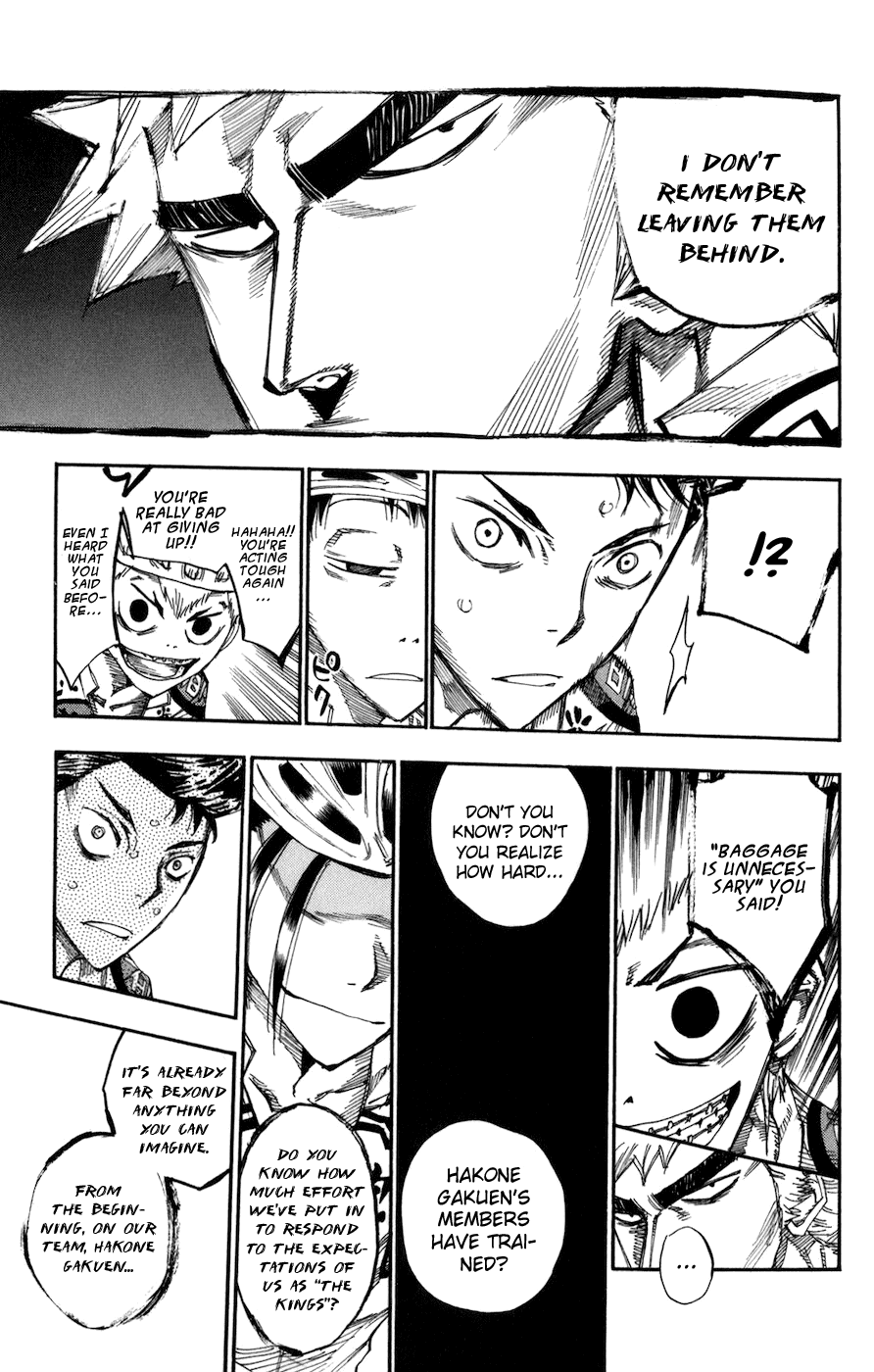 Yowamushi Pedal chapter 136 page 14