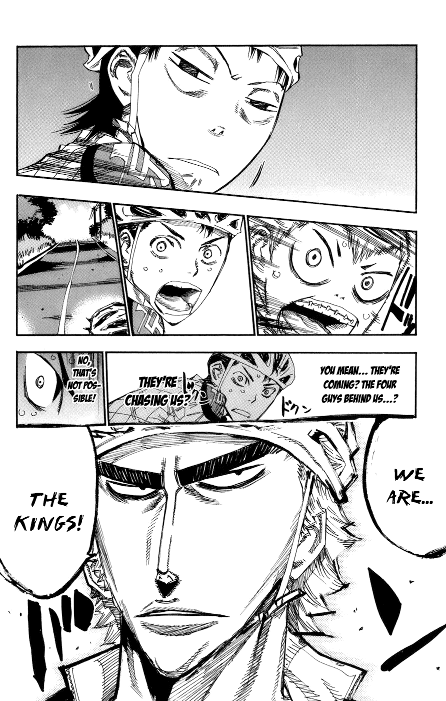 Yowamushi Pedal chapter 136 page 16