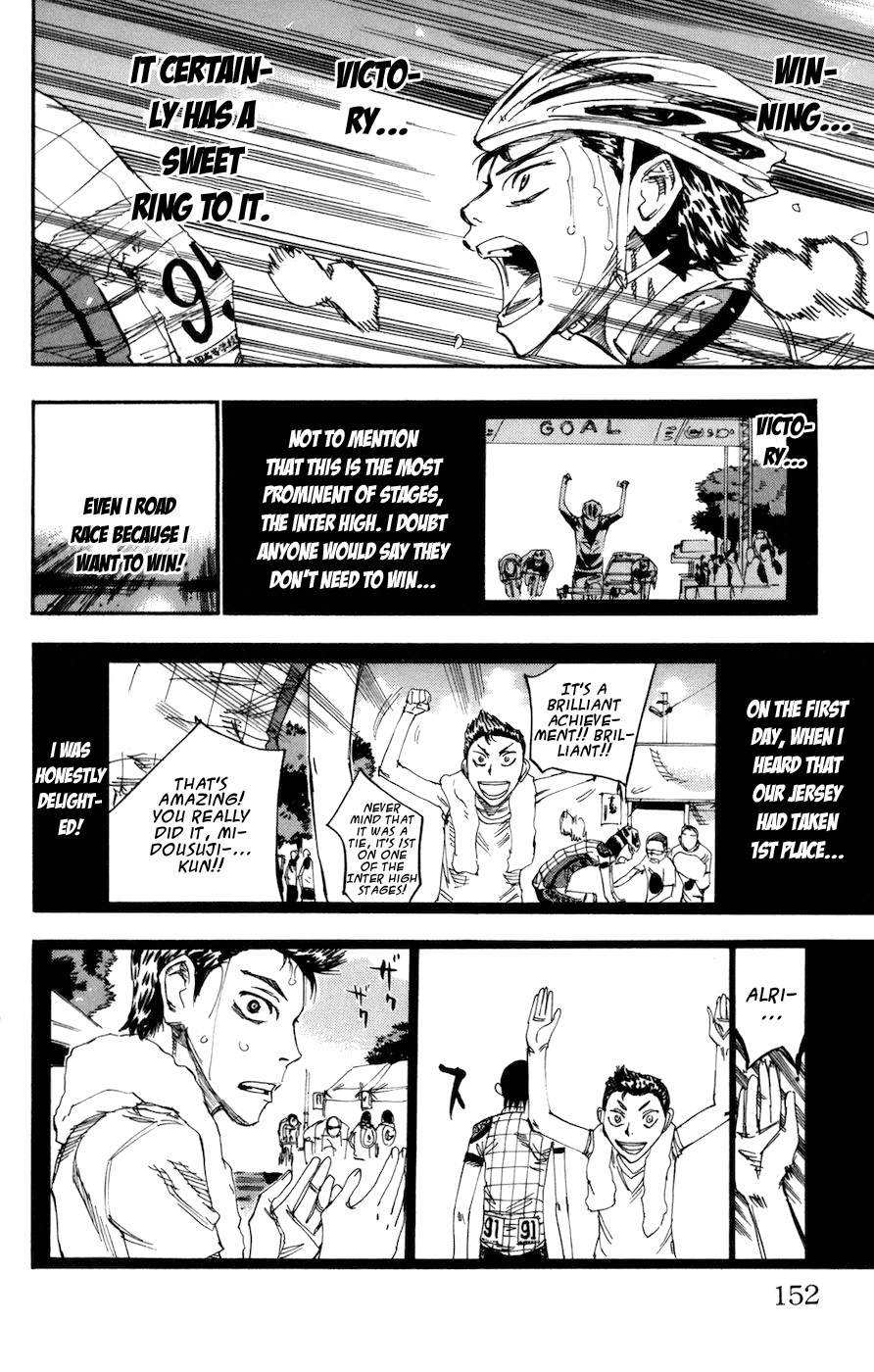 Yowamushi Pedal chapter 136 page 5