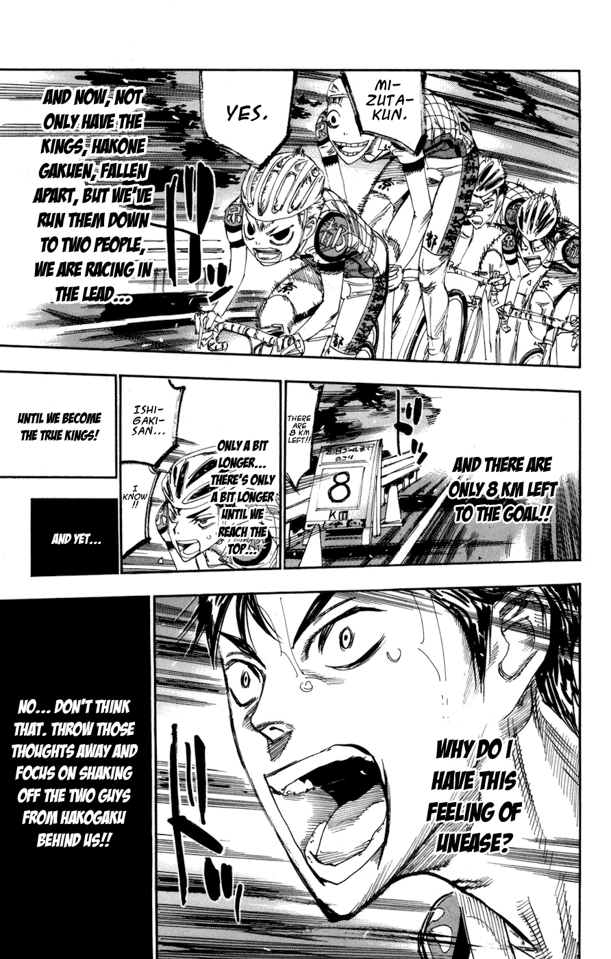 Yowamushi Pedal chapter 136 page 6