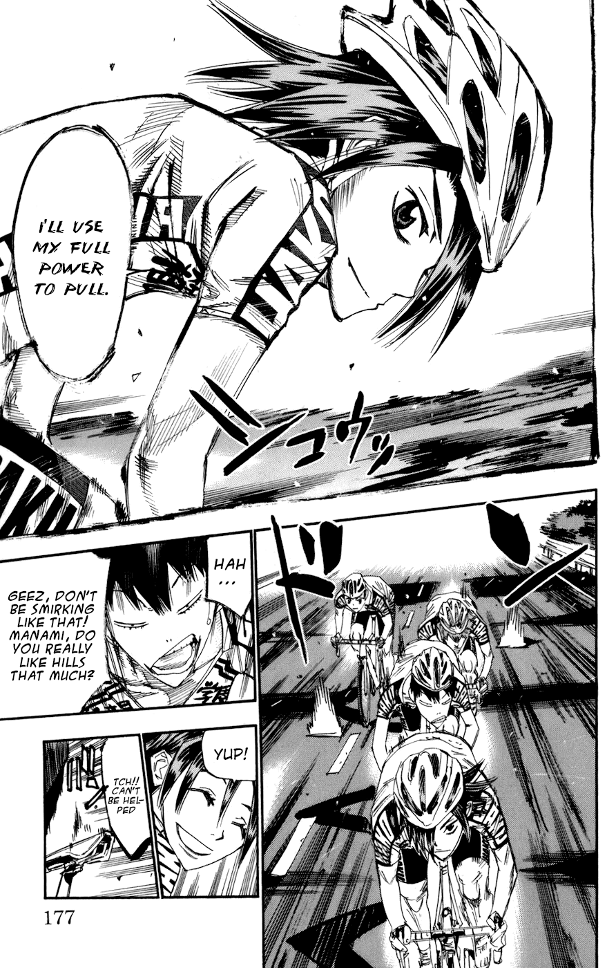 Yowamushi Pedal chapter 137 page 10