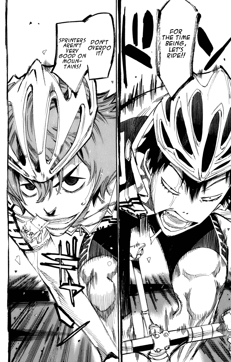 Yowamushi Pedal chapter 137 page 11