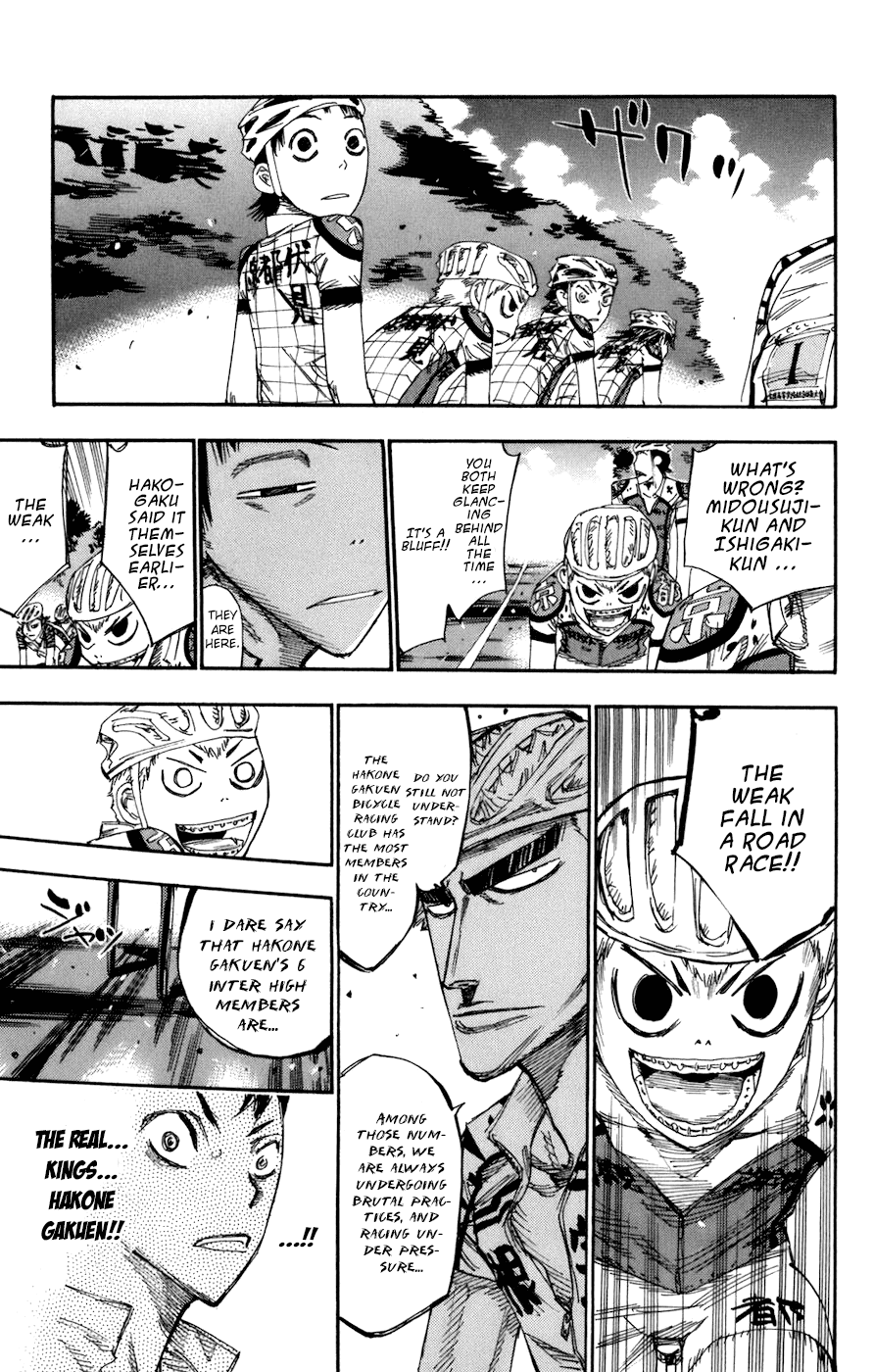 Yowamushi Pedal chapter 137 page 15