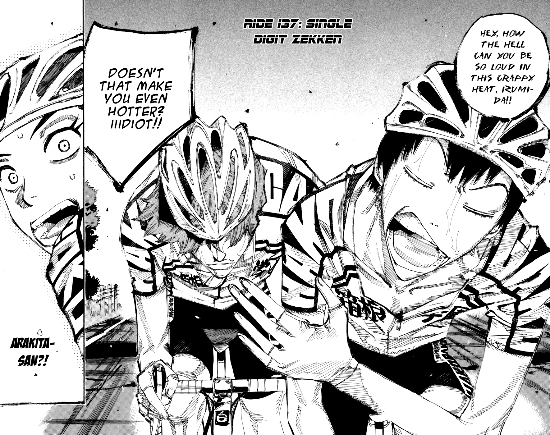 Yowamushi Pedal chapter 137 page 2