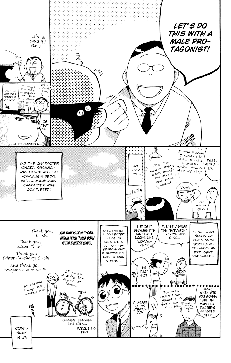 Yowamushi Pedal chapter 137 page 22