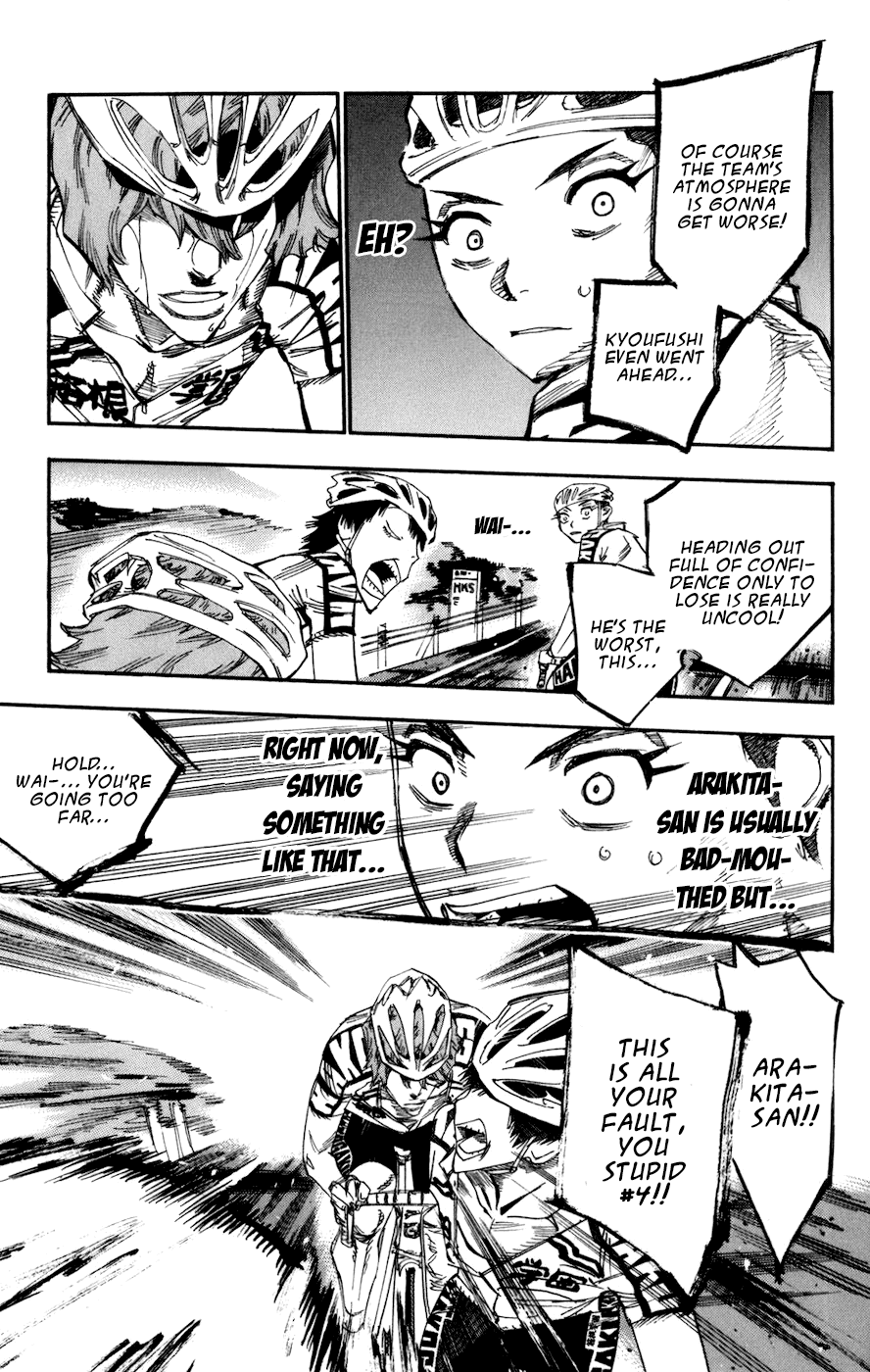 Yowamushi Pedal chapter 137 page 4