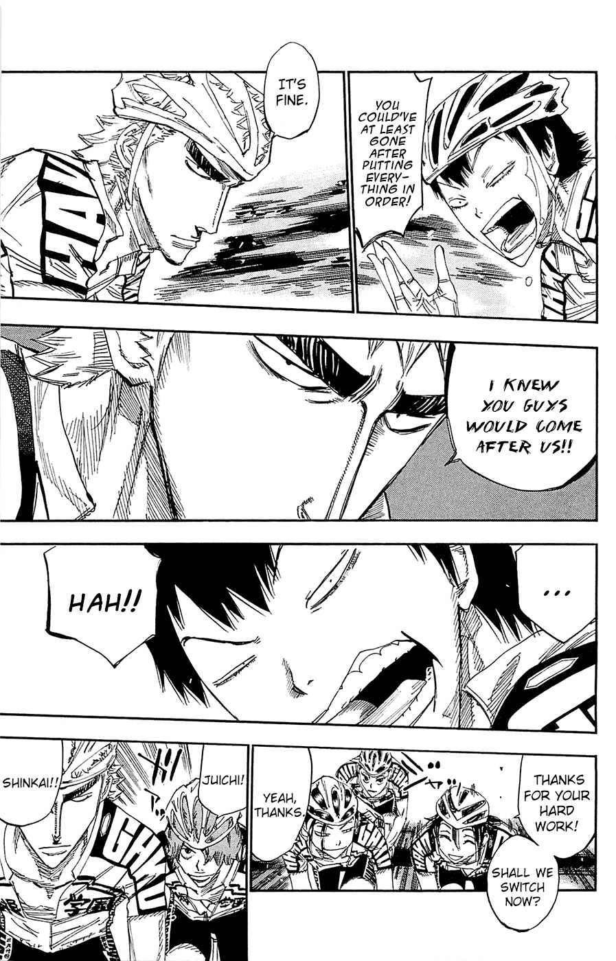 Yowamushi Pedal chapter 138 page 13