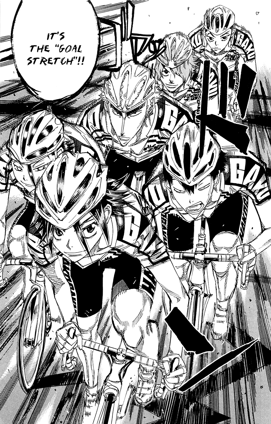 Yowamushi Pedal chapter 138 page 15