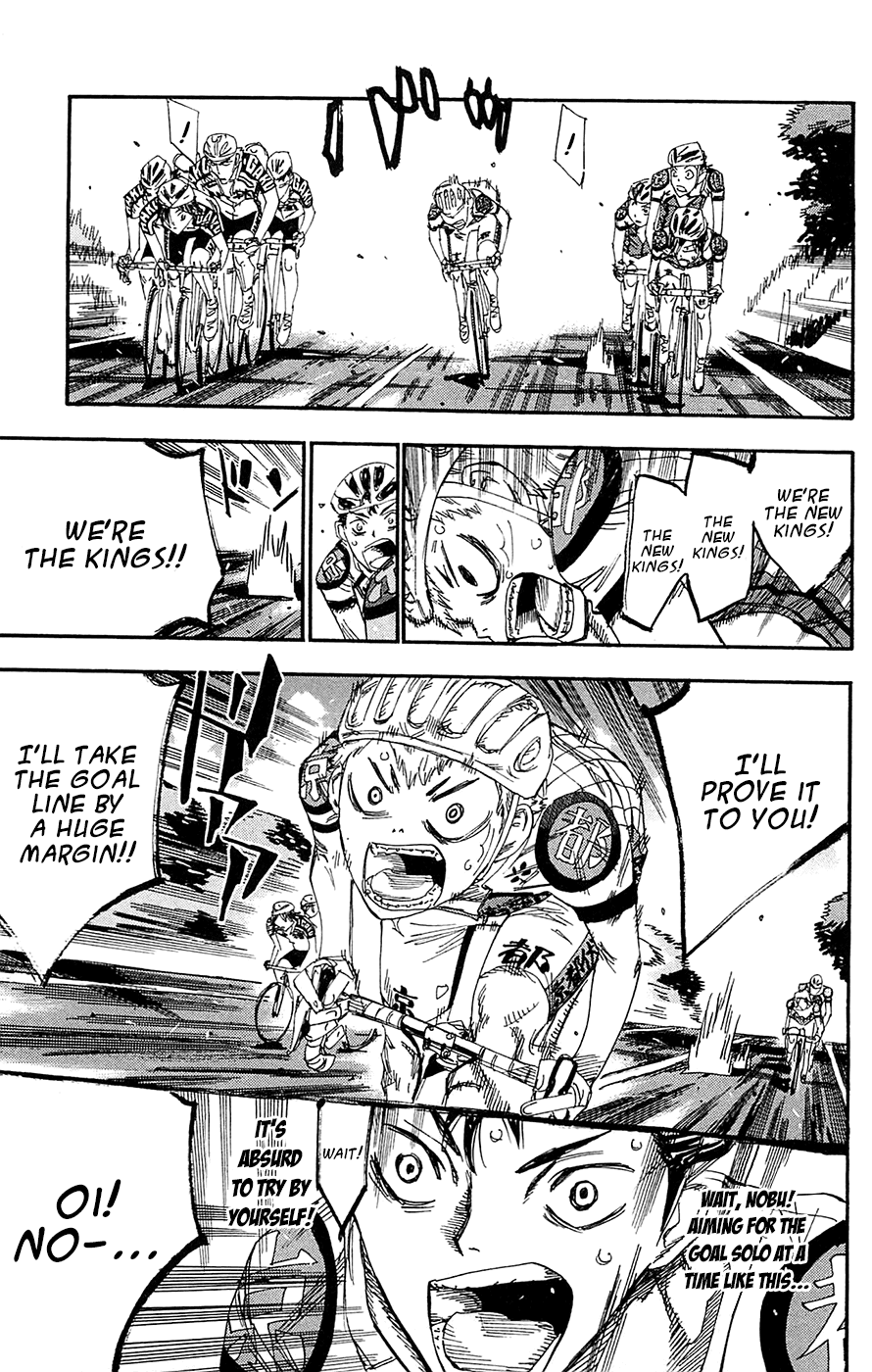 Yowamushi Pedal chapter 138 page 17