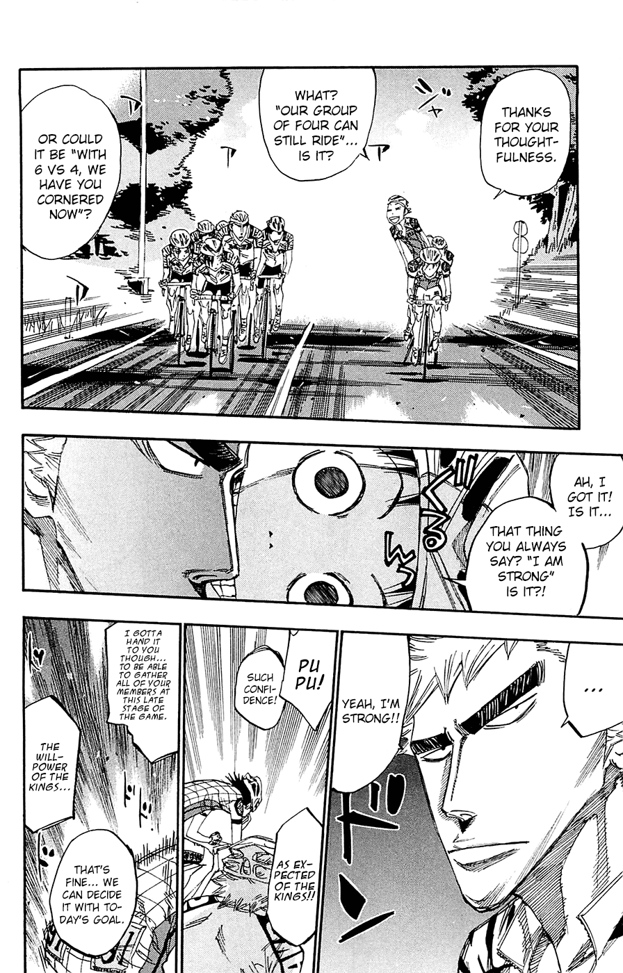 Yowamushi Pedal chapter 138 page 22