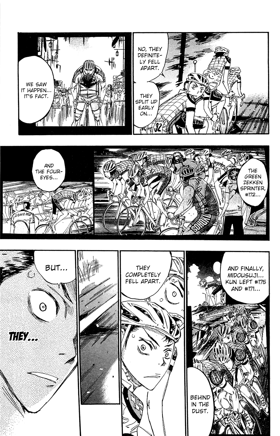 Yowamushi Pedal chapter 139 page 6