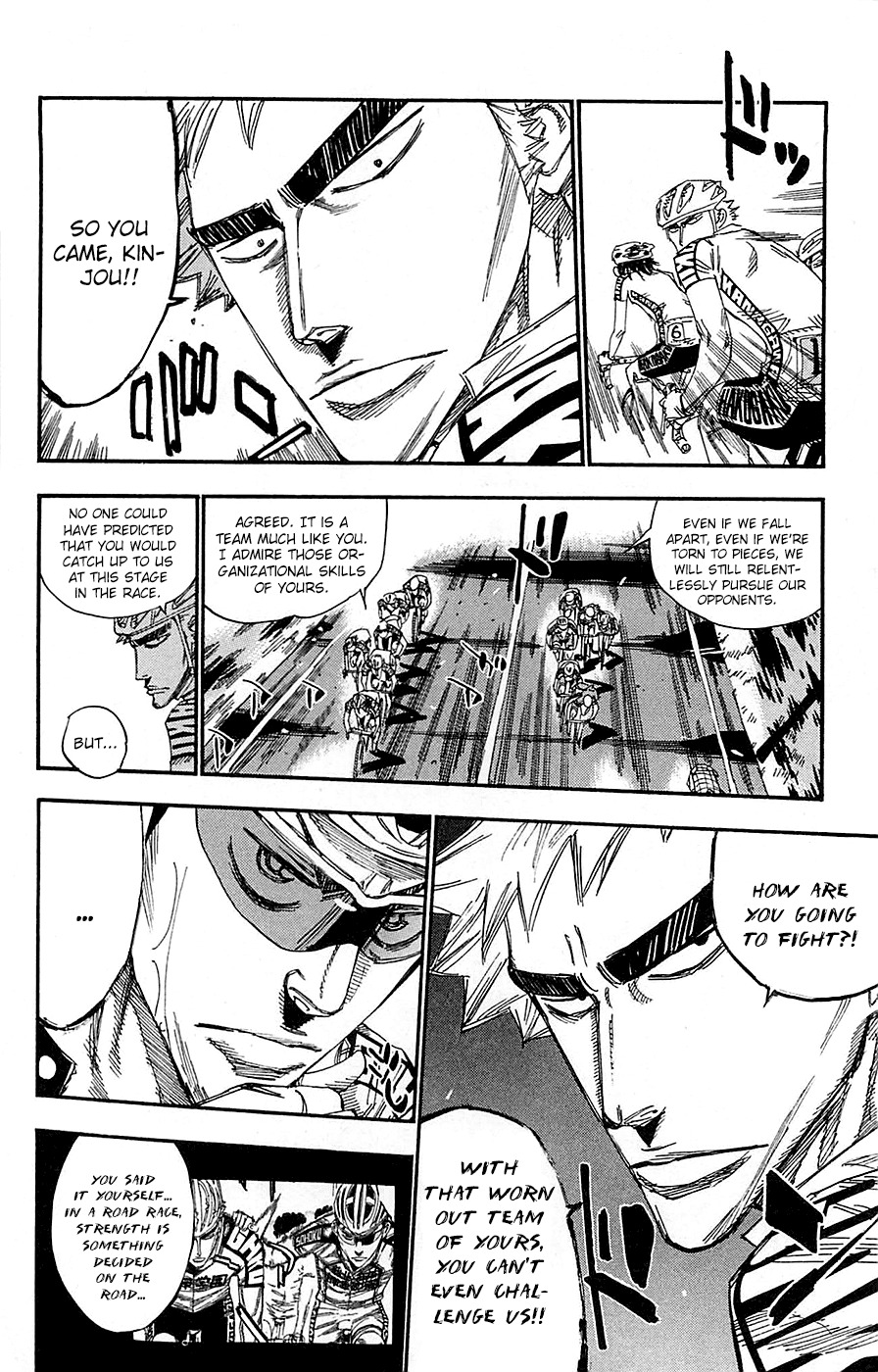 Yowamushi Pedal chapter 139 page 8