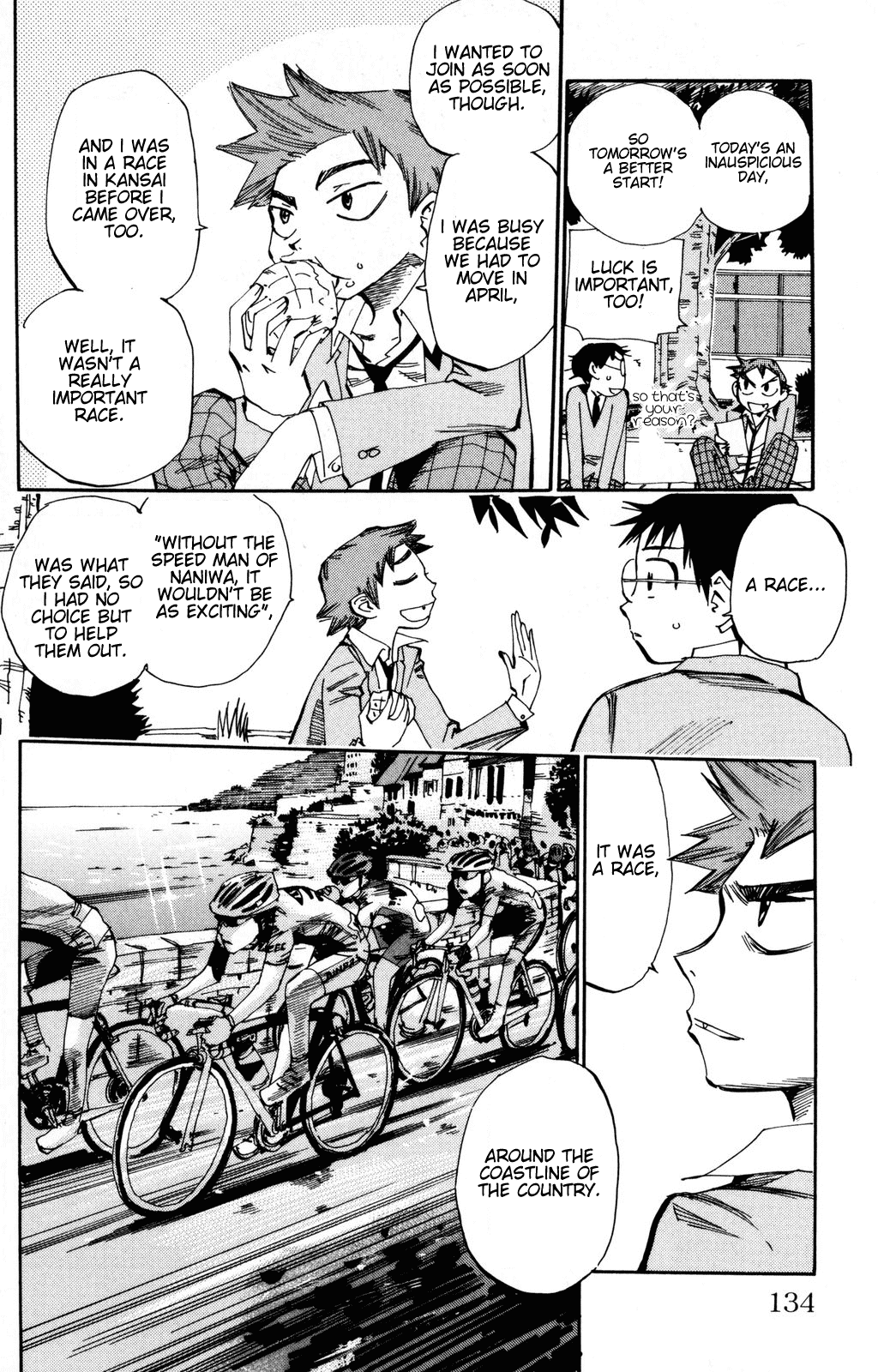 Yowamushi Pedal chapter 14 page 10