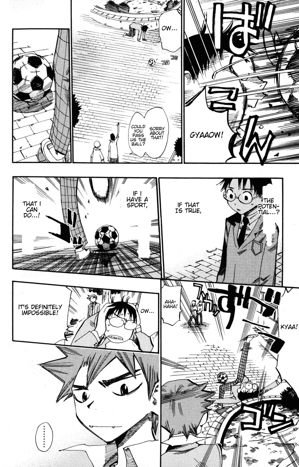 Yowamushi Pedal chapter 14 page 16