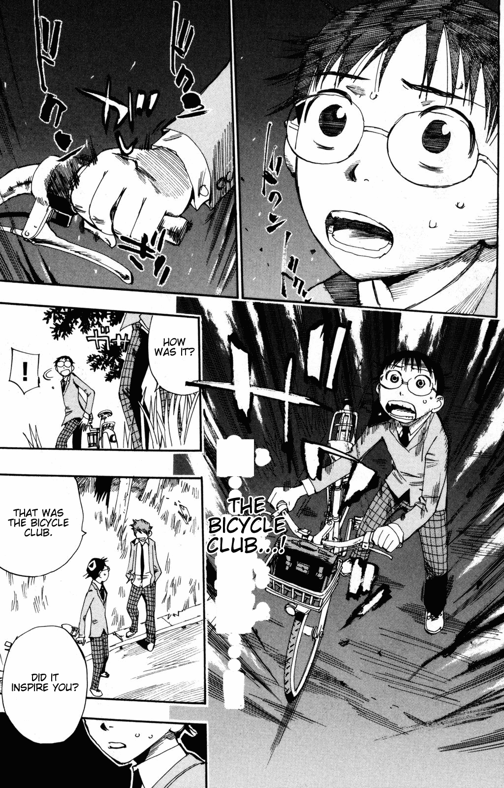 Yowamushi Pedal chapter 14 page 24