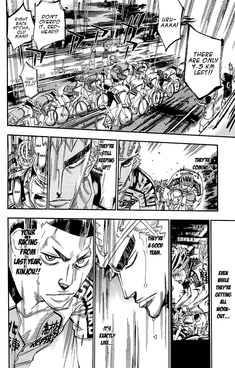 Yowamushi Pedal chapter 140 page 10