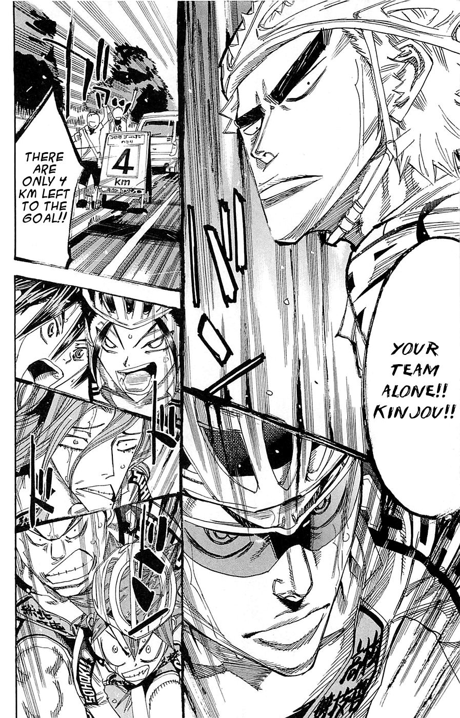 Yowamushi Pedal chapter 140 page 13