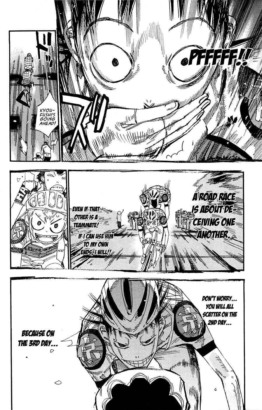 Yowamushi Pedal chapter 141 page 10