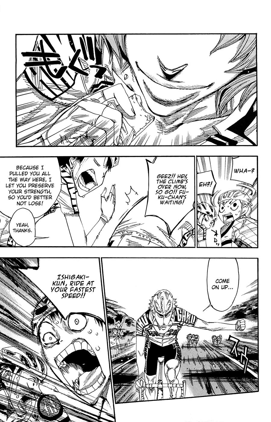 Yowamushi Pedal chapter 141 page 15