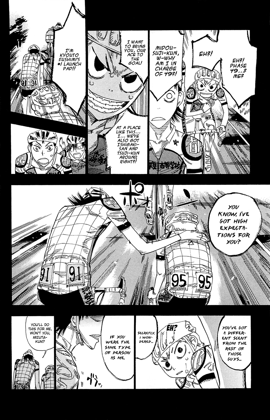 Yowamushi Pedal chapter 141 page 8