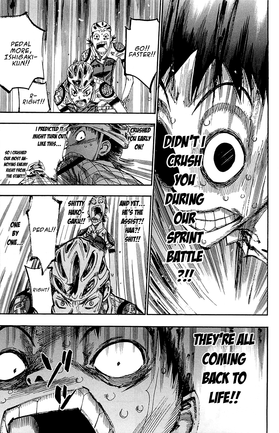 Yowamushi Pedal chapter 142 page 10