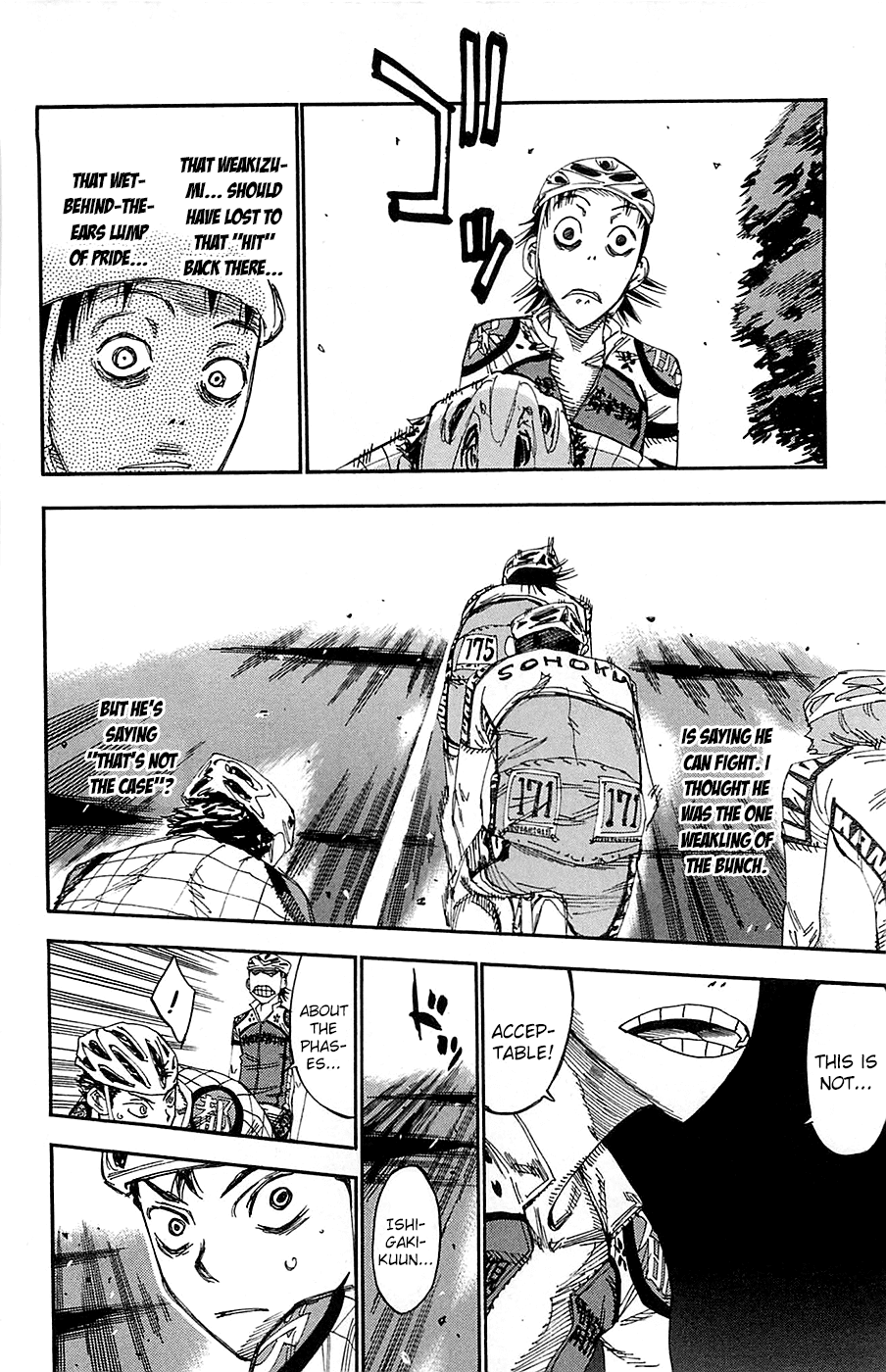 Yowamushi Pedal chapter 143 page 15