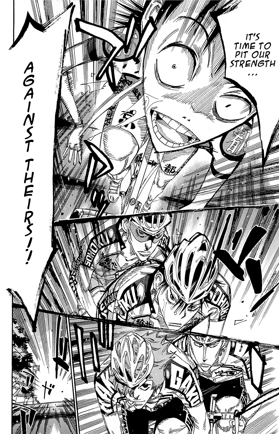 Yowamushi Pedal chapter 143 page 17