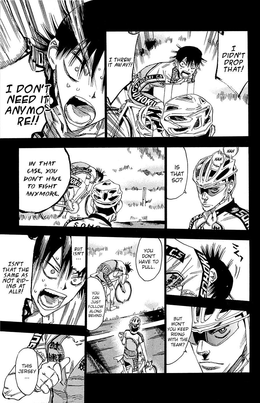 Yowamushi Pedal chapter 143 page 8