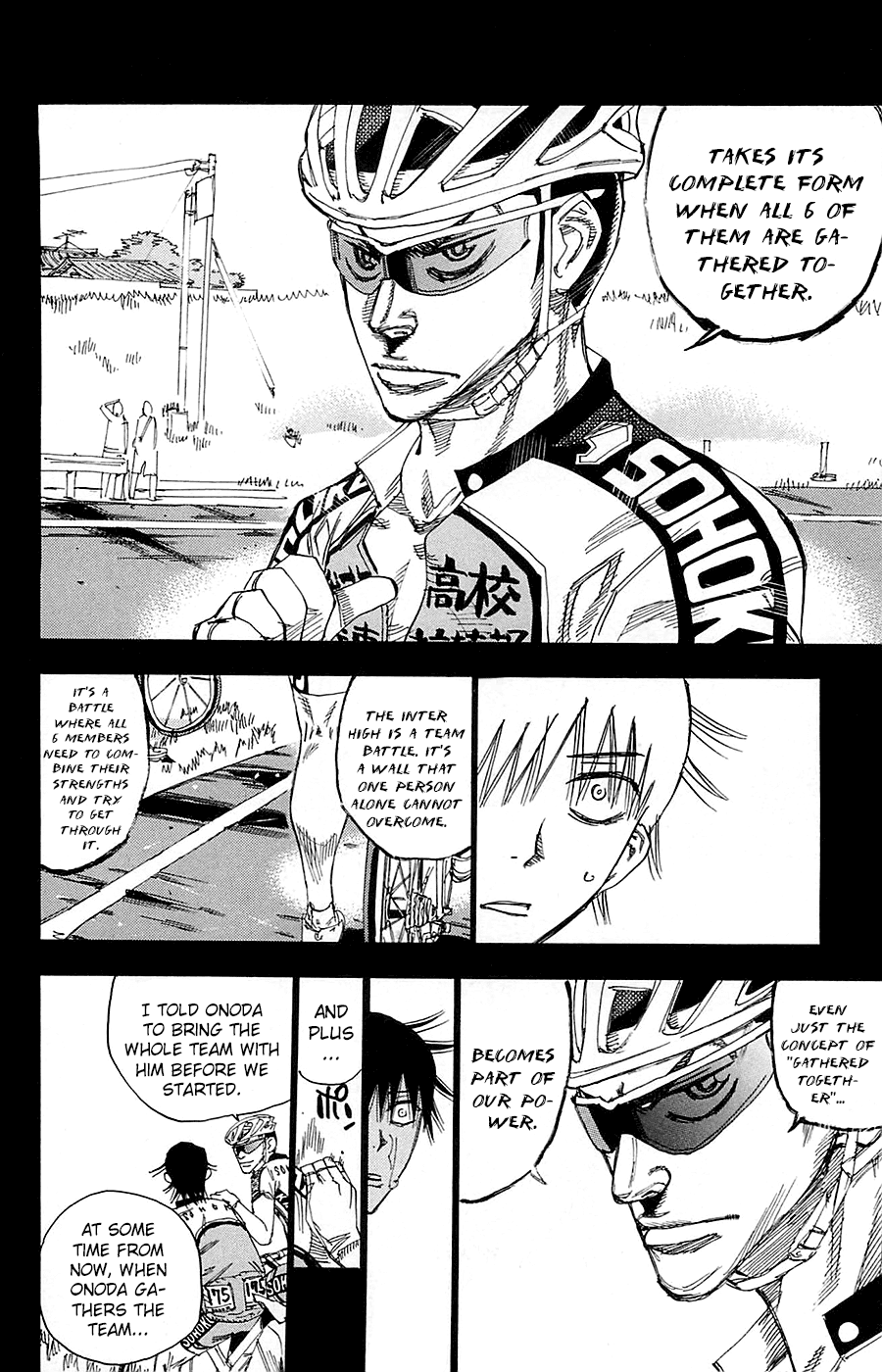 Yowamushi Pedal chapter 143 page 9