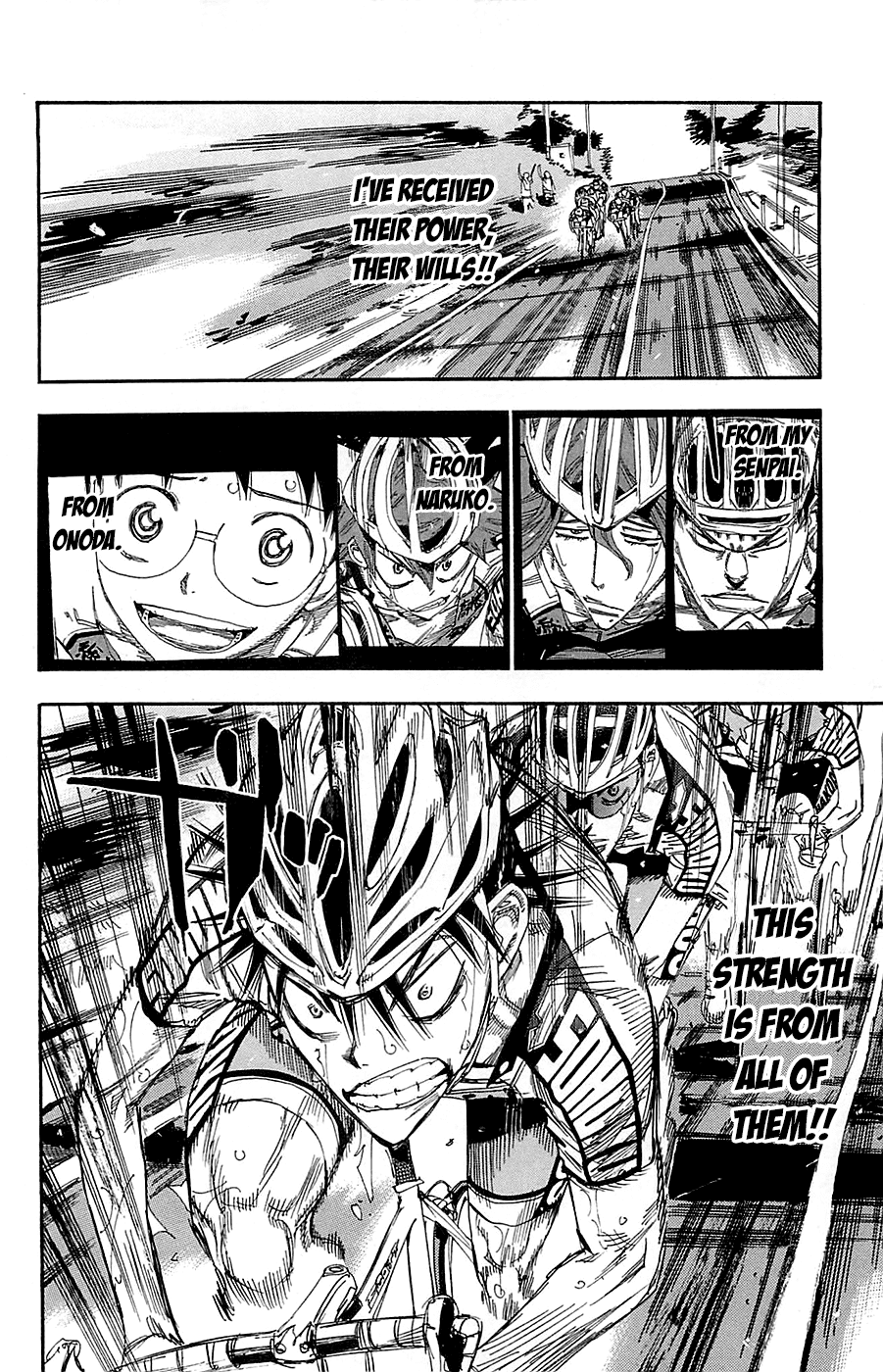 Yowamushi Pedal chapter 144 page 9