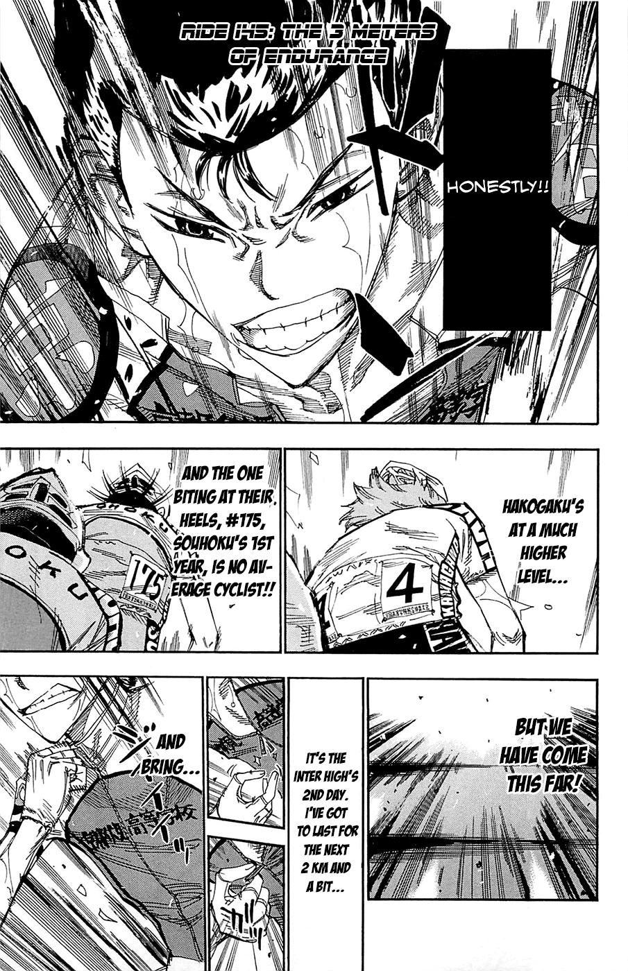 Yowamushi Pedal chapter 145 page 1