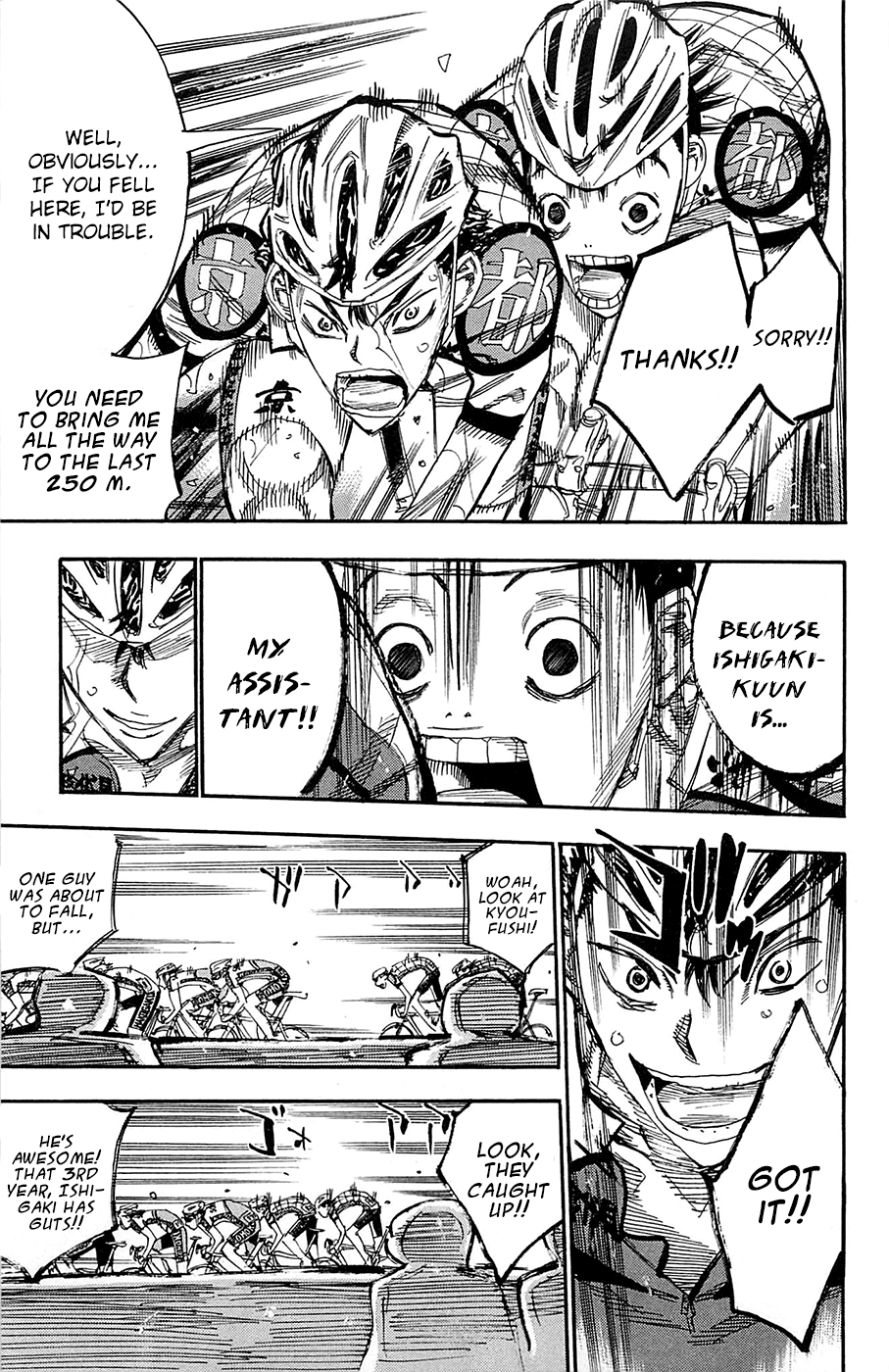 Yowamushi Pedal chapter 145 page 15