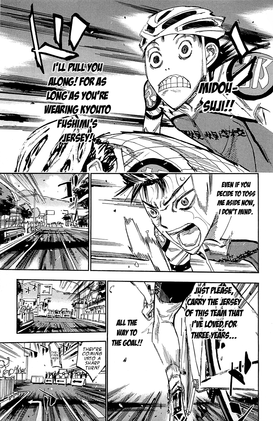 Yowamushi Pedal chapter 145 page 8