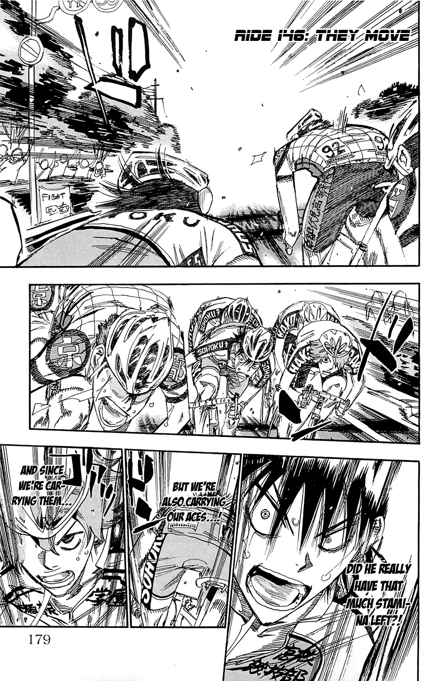 Yowamushi Pedal chapter 146 page 1