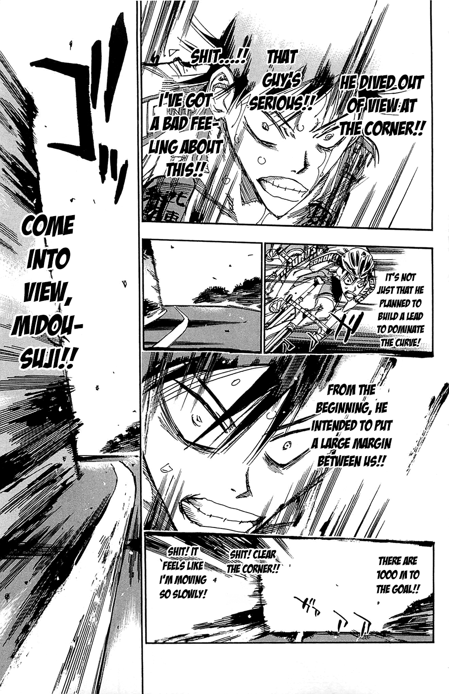 Yowamushi Pedal chapter 146 page 14