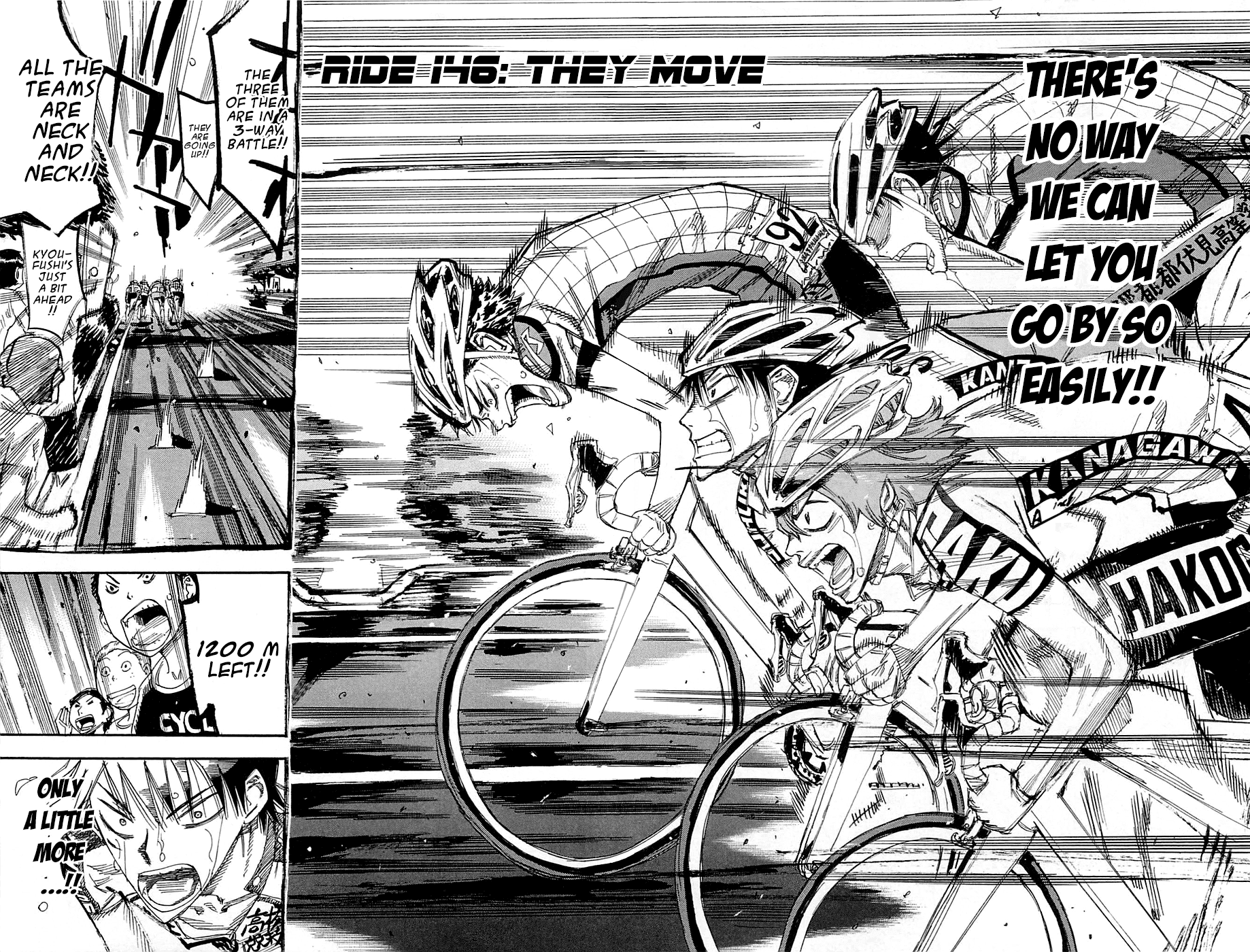 Yowamushi Pedal chapter 146 page 2