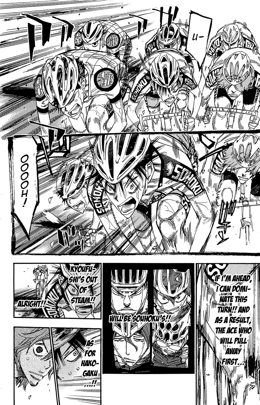 Yowamushi Pedal chapter 146 page 5