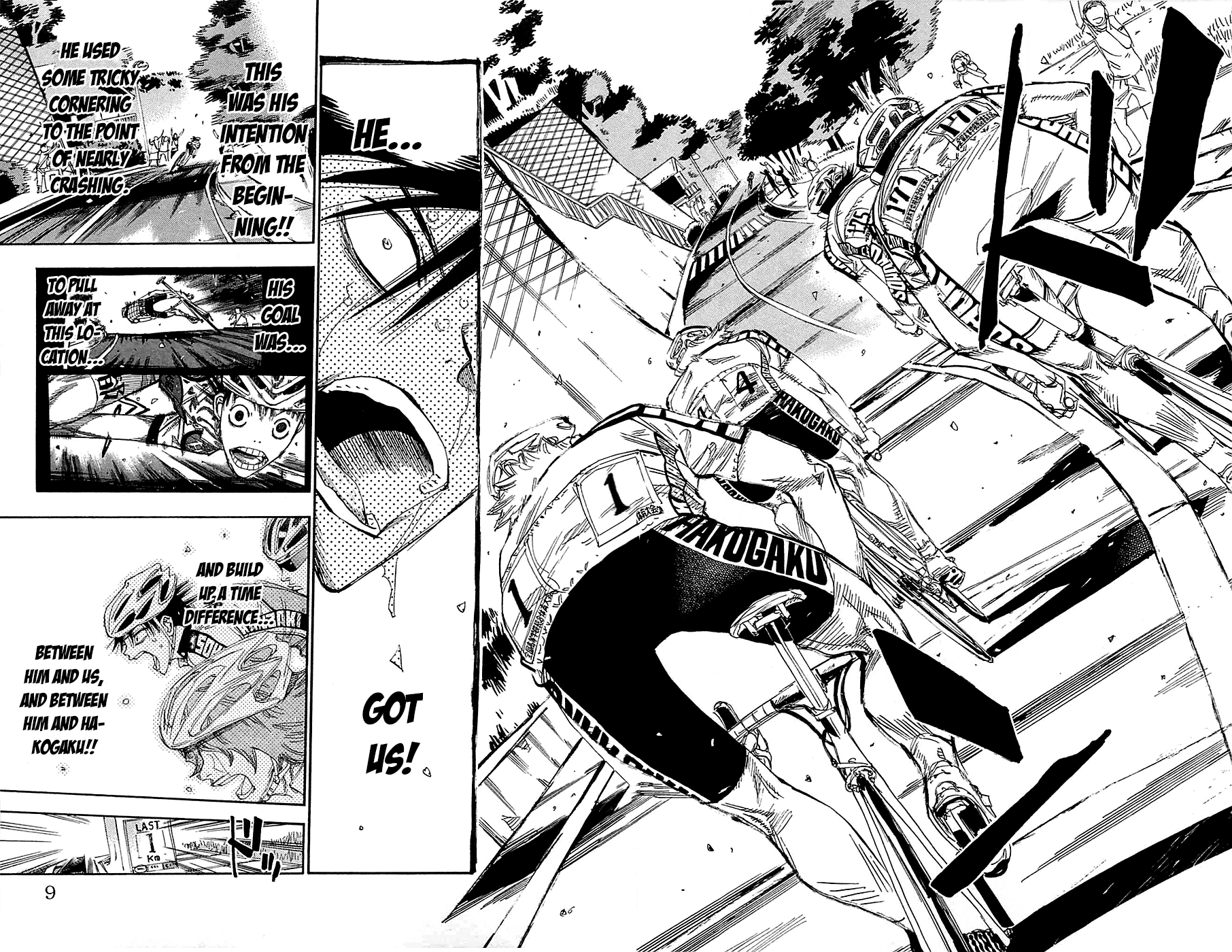 Yowamushi Pedal chapter 147 page 10