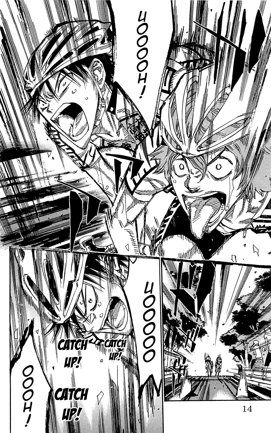 Yowamushi Pedal chapter 147 page 14