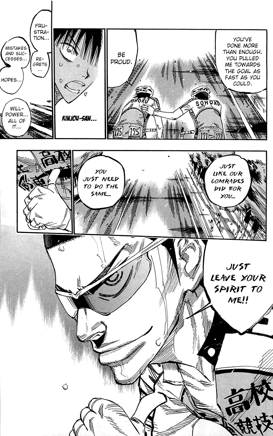 Yowamushi Pedal chapter 147 page 17