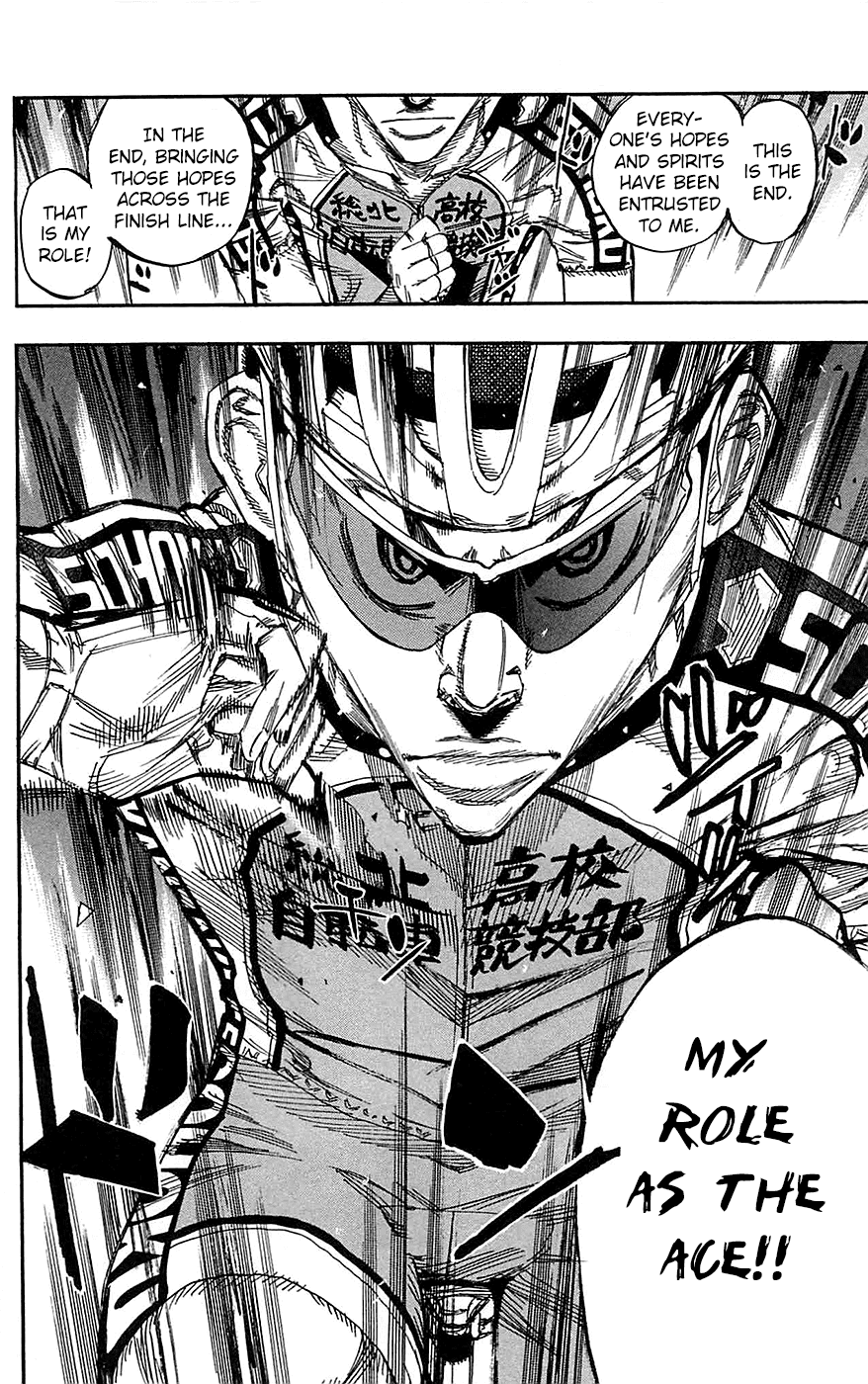 Yowamushi Pedal chapter 147 page 18