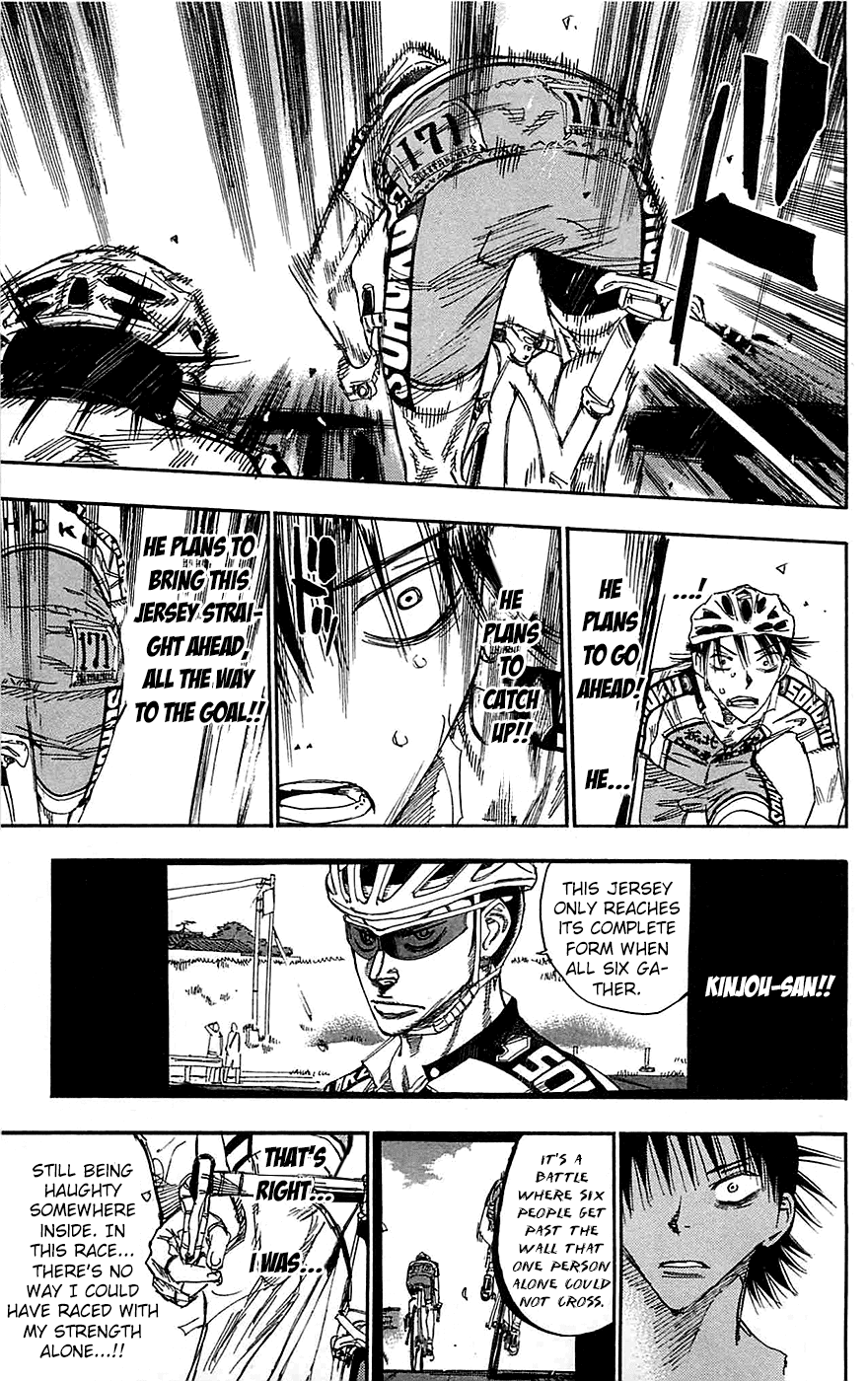 Yowamushi Pedal chapter 147 page 19