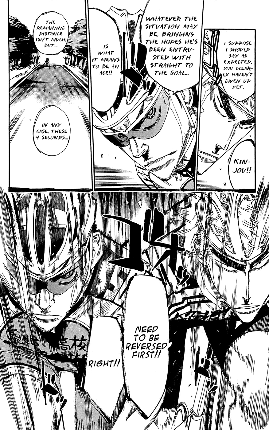 Yowamushi Pedal chapter 147 page 24