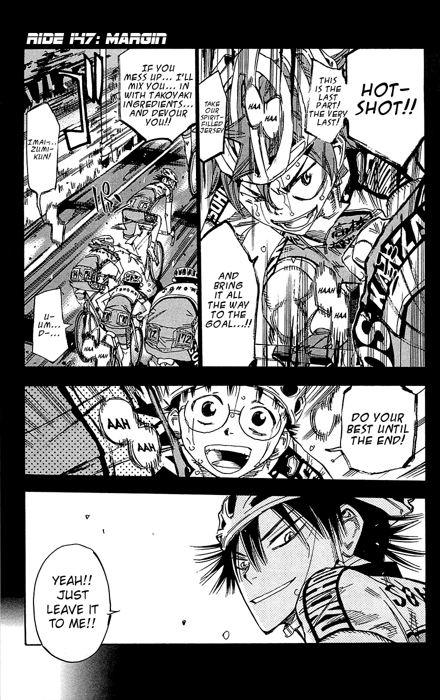 Yowamushi Pedal chapter 147 page 9