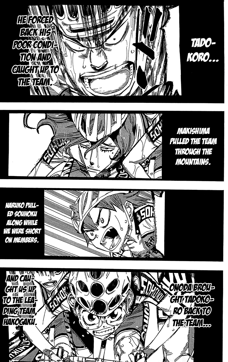 Yowamushi Pedal chapter 148 page 5