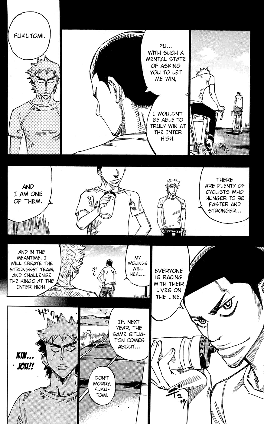 Yowamushi Pedal chapter 149 page 22