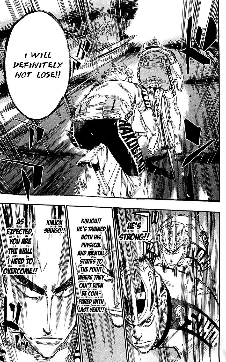 Yowamushi Pedal chapter 149 page 23