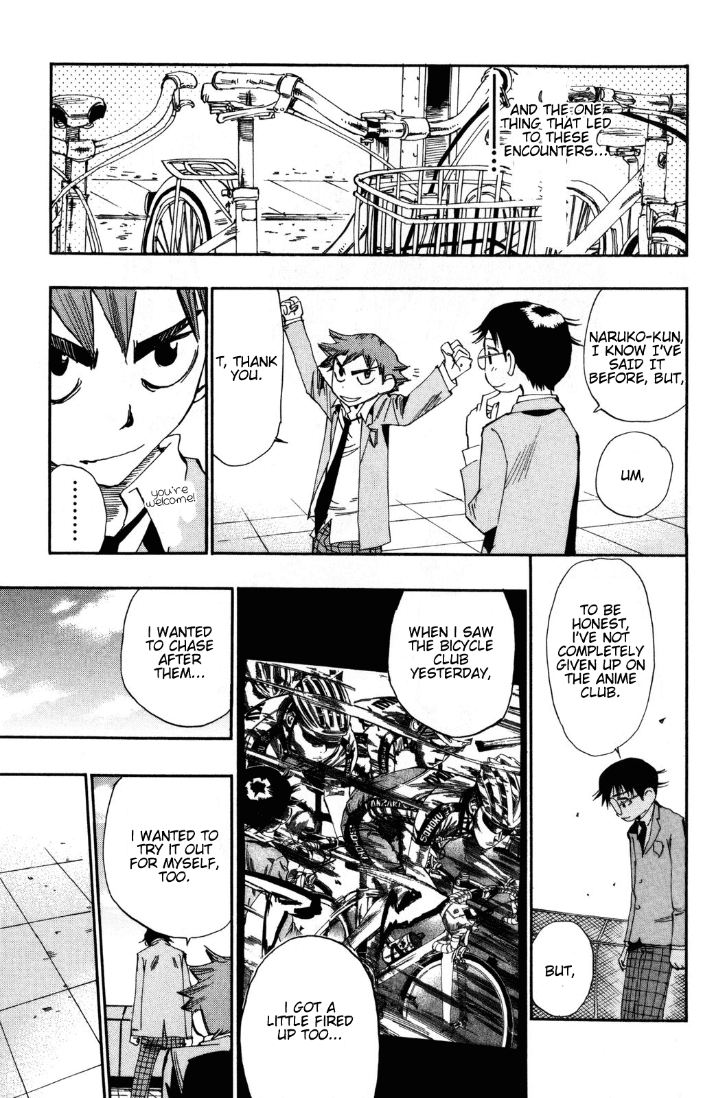 Yowamushi Pedal chapter 15 page 10