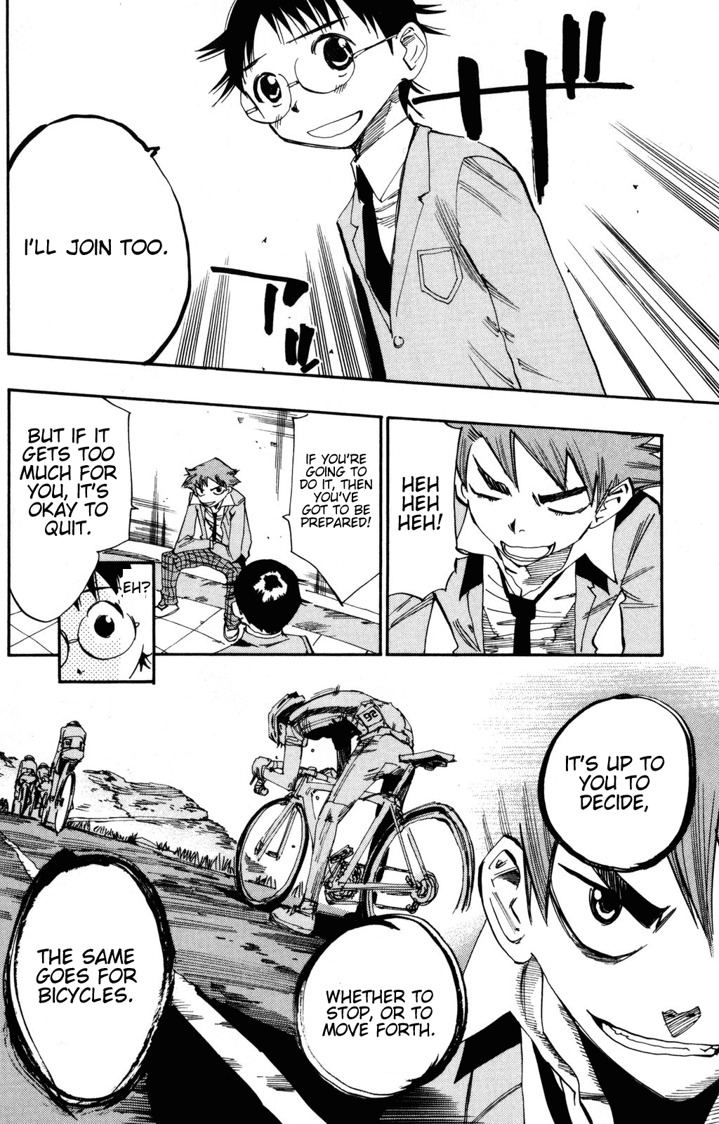 Yowamushi Pedal chapter 15 page 12